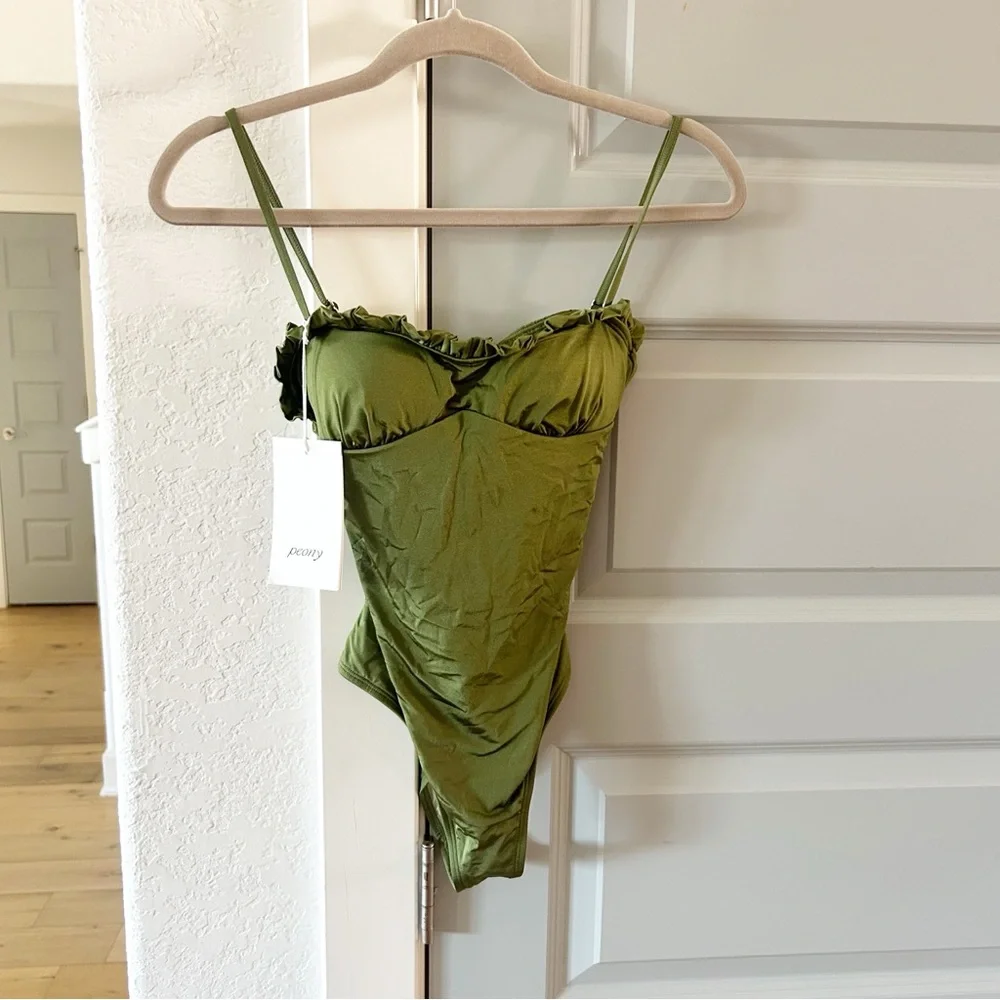 NWT Free People Peony Sonnet One Piece Swimsuit
